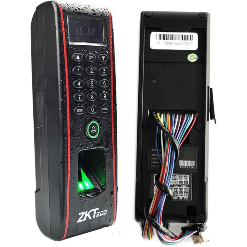 TF1700 outdoor IP65 biometric card access system